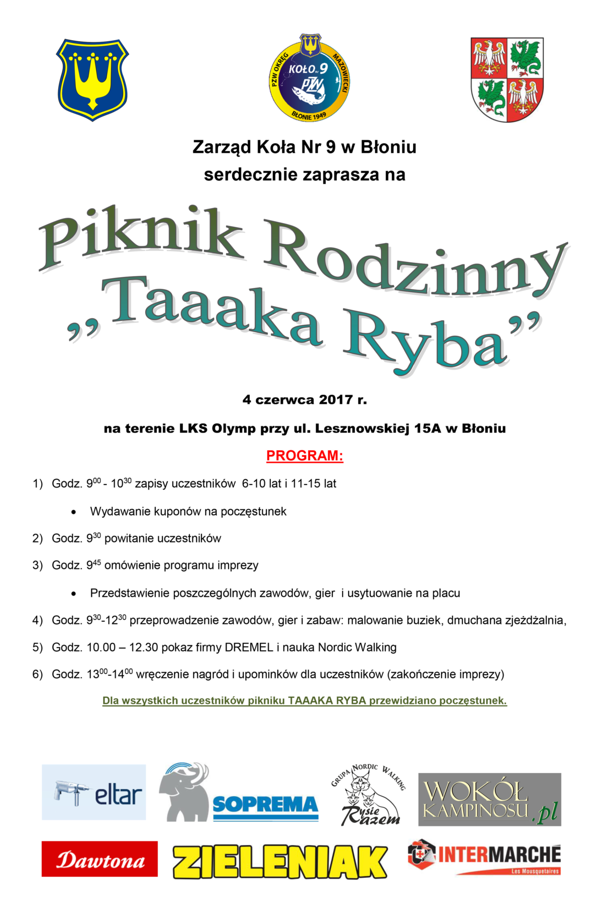 Piknik Rodzinny “Taaaka Ryba”